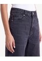 Jean Wide Leg Efecto Lavado  Para Mujer Negro Seven Seven de Seven Seven