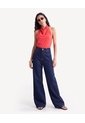 Jean Wide Leg En Denim Raw  Para Mujer Azul Seven Seven de Seven Seven