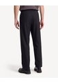 Pantalón Barrel Pretina Posterior Elástica  Para Hombre Negro Seven Seven de Seven Seven