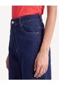 Jean Wide Leg En Denim Raw  Para Mujer Azul Seven Seven de Seven Seven