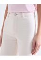 Jean Retro Tono Claro  Para Mujer Marfil Seven Seven de Seven Seven