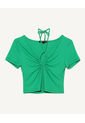 Camiseta Para Mujer Manga Corta Color Verde  Marca Seven Seven #28095380 de Seven Seven