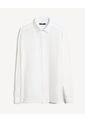 Camisa  Para Hombre Manga Larga Sin Bolsillo Cuello Casual M Color Crudo Marca Seven Seven #45012196 de Seven Seven
