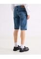 Bermuda Regular Tono Medio  Para Hombre Azul Seven Seven de Seven Seven