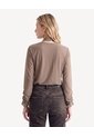 Blusa Con Corbata  Para Mujer Verde Seven Seven de Seven Seven