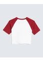 Crop Top Con Bordado  Para Mujer Marfil Seven Seven de Seven Seven
