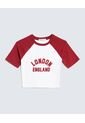 Crop Top Con Bordado  Para Mujer Marfil Seven Seven de Seven Seven
