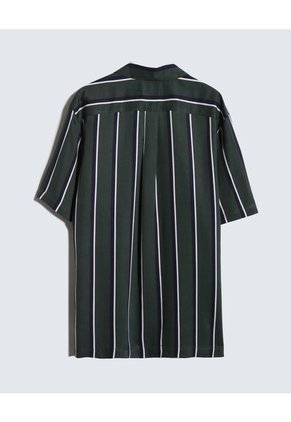 Camisa Para Hombre Manga Corta  Color Verde Oscuro Marca Seven Seven #45012049