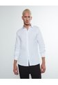 Camisa Cuello Gales  Para Hombre Crudo Seven Seven de Seven Seven
