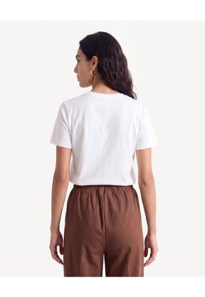 Camiseta Semiajustada Para Mujer Crudo Seven Seven
