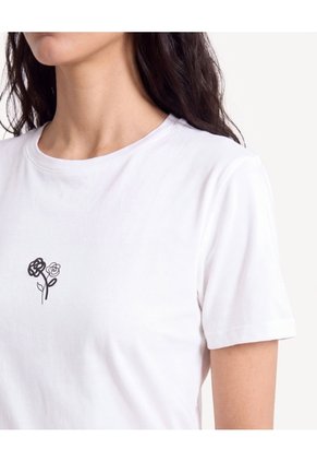 Camiseta Semiajustada Para Mujer Crudo Seven Seven