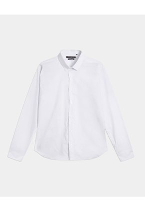 Camisa Cuello Gales  Para Hombre Crudo Seven Seven