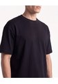 Camiseta Relaxed Esencial  Para Hombre Negro Seven Seven de Seven Seven