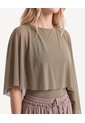 Body Mesh Con Capa  Para Mujer Verde Seven Seven de Seven Seven