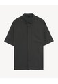 Camisa Relaxed Con Bolsillo  Para Hombre Gris Seven Seven de Seven Seven