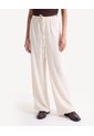 Pantalón Suelto Con Cordón Ajustable  Para Mujer Arena Seven Seven de Seven Seven