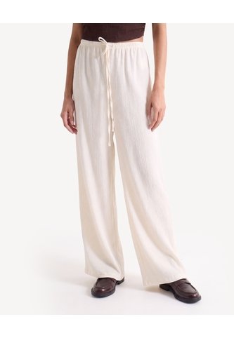 Pantalón Suelto Con Cordón Ajustable  Para Mujer Arena Seven Seven Seven Seven