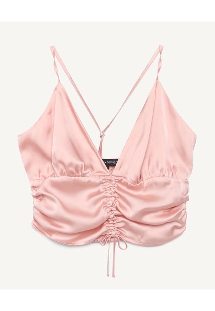 Blusa Para Mujer Manga Sisa Color Rosa  Marca Seven Seven #28123727