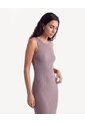 Vestido Mini En Tejido  Para Mujer Taupe Seven Seven de Seven Seven