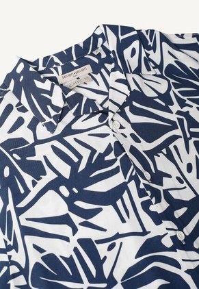 Camisa Para Hombre Manga Corta  Color Azul  Marca Seven Seven #45011987