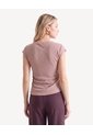 Camiseta Con Recogido  Para Mujer Rosado Seven Seven de Seven Seven