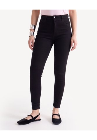 Jean Skinny  Para Mujer Negro Seven Seven Seven Seven