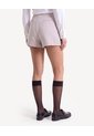Falda Short Con Cruce Frontal  Para Mujer Taupe Seven Seven de Seven Seven