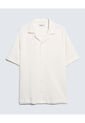 Camisa Para Hombre Manga Corta  Color Crema Marca Seven Seven #45012055 de Seven Seven