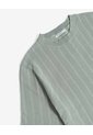 Camiseta Tejido Tricot  Para Hombre Verde Seven Seven de Seven Seven
