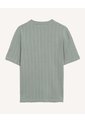 Camiseta Tejido Tricot  Para Hombre Verde Seven Seven de Seven Seven