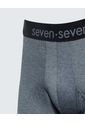 Boxer Para Hombre Fleat Seamer Medio Color Negro Marca Seven Seven #45000357 de Seven Seven