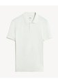 Polo En Tejido Piqué  Para Hombre Marfil Seven Seven de Seven Seven