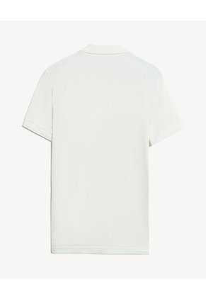 Polo En Tejido Piqué  Para Hombre Marfil Seven Seven