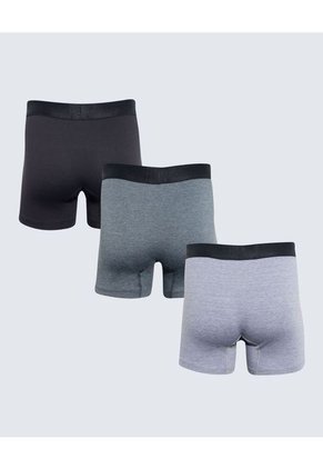 Boxer Para Hombre Fleat Seamer Medio Color Negro Marca Seven Seven #45000357