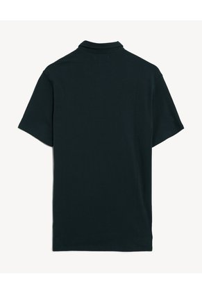 Polo Cuello Sport  Para Hombre Verde Seven Seven