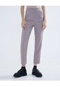 Pantalón Con Pinzas Frontales  Para Mujer Café Seven Seven de Seven Seven