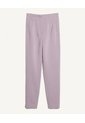 Pantalón Con Pinzas Frontales  Para Mujer Café Seven Seven de Seven Seven