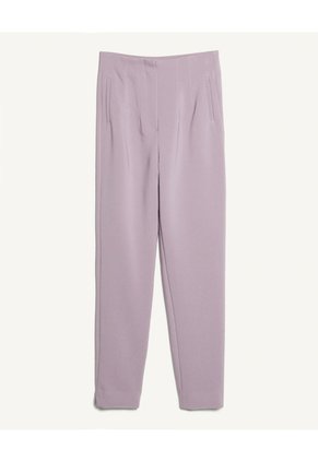 Pantalón Con Pinzas Frontales Para Mujer Café Seven Seven