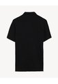 Polo Regular En Jersey  Para Hombre Negro Seven Seven de Seven Seven
