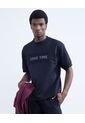 Camiseta Para Hombre Manga Corta Color Negro Marca Seven Seven #45092472 de Seven Seven