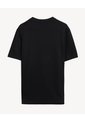 Camiseta Regular En Rib  Para Hombre Negro Seven Seven de Seven Seven