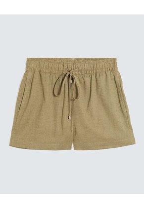 Short Para Mujer Multiusos Plano Color Verde Marca Seven Seven #28191061