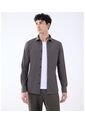 Camisa Cuello Gales  Para Hombre Verde Seven Seven de Seven Seven