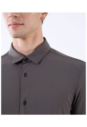 Camisa Cuello Gales  Para Hombre Verde Seven Seven