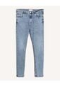 Jean Slim Fit Tono Claro Lavado  Para Hombre Azul Seven Seven de Seven Seven