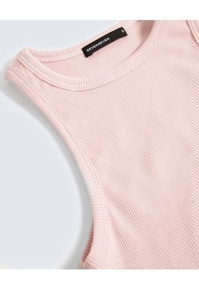 Camiseta Para Mujer Manga Sisa Cuello Redondo Color Rosa  Marca Seven Seven #28096212