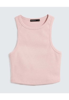 Camiseta Para Mujer Manga Sisa Cuello Redondo Color Rosa  Marca Seven Seven #28096212