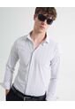Camisa Para Hombre Manga Larga Cuello Casual M Color Blanco Marca Seven Seven #45012115 de Seven Seven
