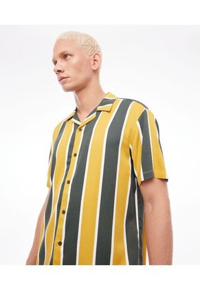 Camisa Para Hombre Manga Corta  Color Verde  Marca Seven Seven #45011780