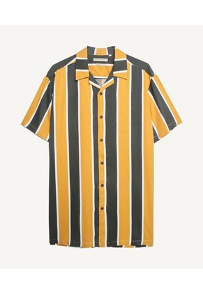 Camisa Para Hombre Manga Corta  Color Verde  Marca Seven Seven #45011780